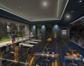 سالن ورزش تندیس زنبق زعفرانیه